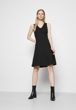 Dámské Šaty Anna Field Jersey Šaty Černé | LHFK-23689