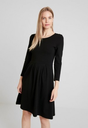 Dámské Šaty Anna Field Jersey Šaty Černé | MOEU-60497