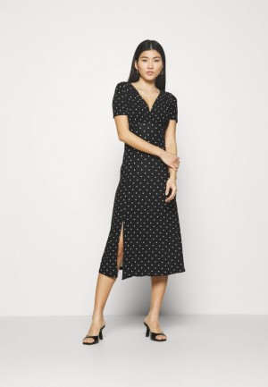 Dámské Šaty Anna Field Jersey Šaty Černé | OAXC-70358