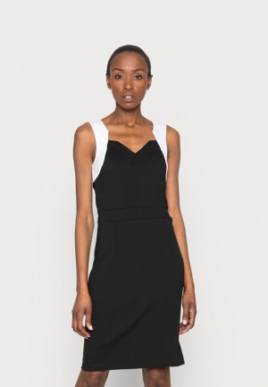 Dámské Šaty Anna Field Jersey Šaty Černé | QLCA-32659