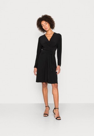 Dámské Šaty Anna Field Jersey Šaty Černé | UFQH-16830