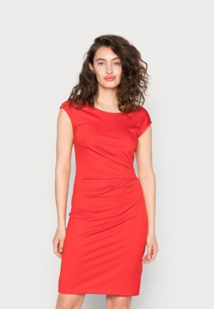 Dámské Šaty Anna Field Jersey Šaty Červené | TJOM-32749