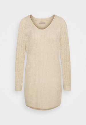 Dámské Šaty Anna Field Jumper Šaty Béžový | QZXB-83574
