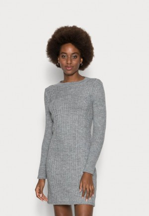 Dámské Šaty Anna Field Jumper Šaty Světle Šedé | MIYD-76845