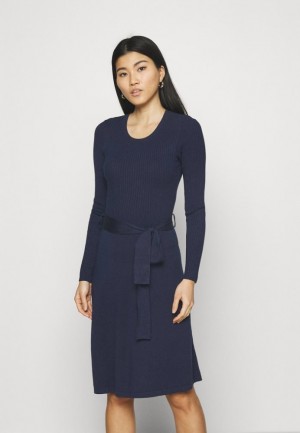 Dámské Šaty Anna Field Jumper Šaty Tmavě Blankyt | YIJW-90152