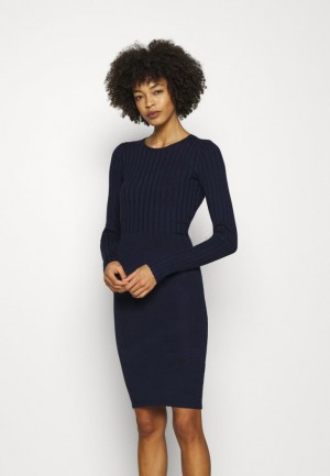 Dámské Šaty Anna Field Jumper Šaty Tmavě Blankyt | TQER-62871
