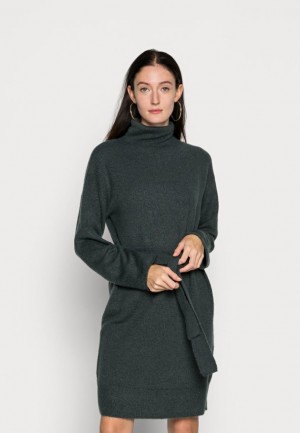 Dámské Šaty Anna Field Jumper Šaty Tmavě Šedé | ERTH-70532