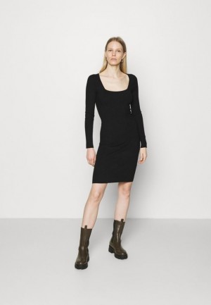 Dámské Šaty Anna Field Jumper Šaty Černé | JWQK-81645