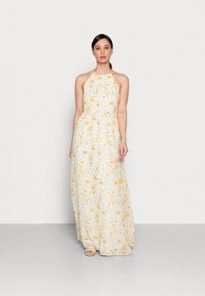 Dámské Šaty Anna Field Maxi Šaty Bílé | YWJK-46281