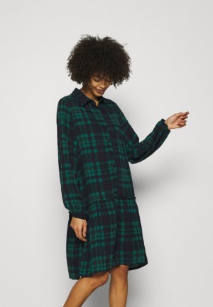 Dámské Šaty Anna Field Oversized Shirt Šaty Zelene | CBPU-45126