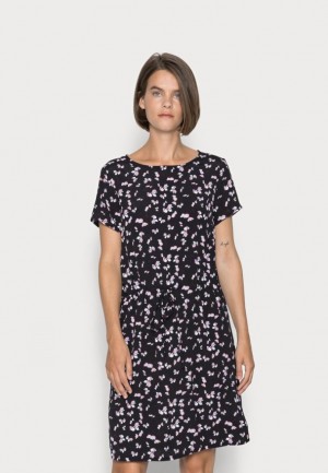 Dámské Šaty Anna Field Woven Šaty Basic Tunnel Day Šaty Černé | MLVF-56172